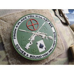 JTG Sniper Patch, multicam, JTG 3D Rubber Patch