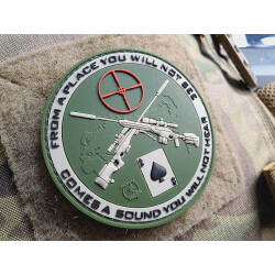 JTG Sniper Patch, multicam, JTG 3D Rubber Patch