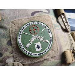 JTG Sniper Patch, multicam, JTG 3D Rubber Patch