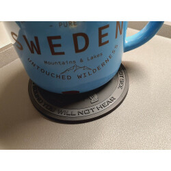 JTG Sniper Coaster, Untersetzer, blackops, 3D Rubber Bierdeckel