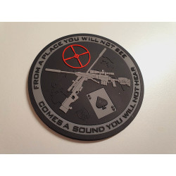 JTG Sniper Coaster, Untersetzer, swat, 3D Rubber Bierdeckel