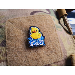 JTG  I DON&acute;T GIVE A DUCK micro Patch, fullcolor,...