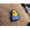 JTG  I DON´T GIVE A DUCK micro Patch, fullcolor, JTG 3D Rubber Patch