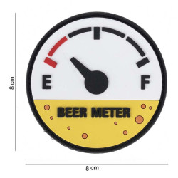 Beer Meter Patch 3D PVC