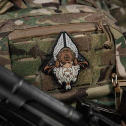 M-Tac Tactical Odin Patch, white-coyote, 3d Rubber Patch