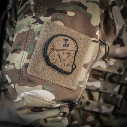 M-Tac War is Hell Operator Patch, coyote, 3d Rubber Patch