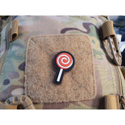 JTG Lollipop flavour micro Patch, fullcolor, JTG 3D Rubber Patch