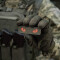 Cat Eyes Lasercut Patch, ranger-green, red-gid afterglow, Cordura Lasercut, M-Tac
