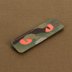 Cat Eyes Lasercut Patch, multicam, red-gid afterglow,...