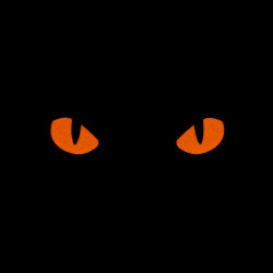 Cat Eyes Lasercut Patch, multicam, red-gid nachleuchtende Augen, Cordura Lasercut, M-Tac