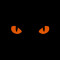 Cat Eyes Lasercut Patch, multicam, red-gid nachleuchtende Augen, Cordura Lasercut, M-Tac