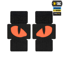Tiger Eyes, Lasercut Molle Stripes, Set, black, red-gid...
