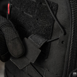 Tiger Eyes, Lasercut Molle Stripes, Set, black, red-gid afterglow, Cordura Lasercut