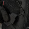 Tiger Eyes, Lasercut Molle Stripes, Set, black, red-gid afterglow, Cordura Lasercut