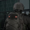 Tiger Eyes, Lasercut Molle Stripes, Set, black, red-gid afterglow, Cordura Lasercut