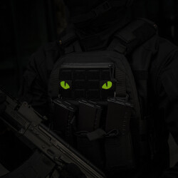 Tiger Eyes, Lasercut Molle Stripes, Set, black,...