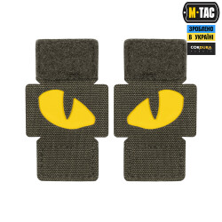 Tiger Eyes, Lasercut Molle Stripes, Set, ranger-green,...