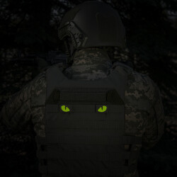Tiger Eyes, Lasercut Molle Stripes, Set, ranger-green, yellow-gid afterglow, Cordura Lasercut, M-Tac
