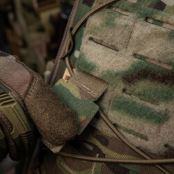 Cat Eyes Lasercut Patch, multicam, yellow-gid nachleuchtende Augen, Cordura Lasercut, M-Tac