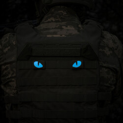 Tiger Eyes, Lasercut Molle Stripes, Set, ranger-green, blue-gid afterglow, Cordura Lasercut, M-Tac