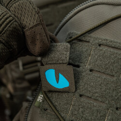 Tiger Eyes, Lasercut Molle Stripes, Set, ranger-green, blue-gid afterglow, Cordura Lasercut, M-Tac
