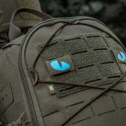 Tiger Eyes, Lasercut Molle Stripes, Set, ranger-green, blue-gid afterglow, Cordura Lasercut, M-Tac
