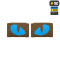 Tiger Eyes, Lasercut Molle Stripes, Set, coyote, blue-gid afterglow, Cordura Lasercut, M-Tac