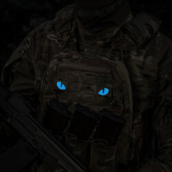 Tiger Eyes, Lasercut Molle Stripes, Set, multicam, blue-gid afterglow, Cordura Lasercut, M-Tac