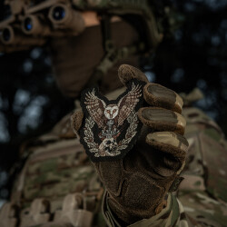 Tactical OWL Patch, fullcolor, embroided Patch, M-Tac