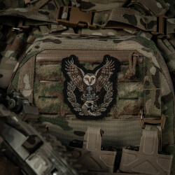 Tactical OWL Patch, fullcolor, embroided Patch, M-Tac