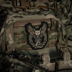 Tactical OWL Patch, fullcolor, embroided Patch, M-Tac