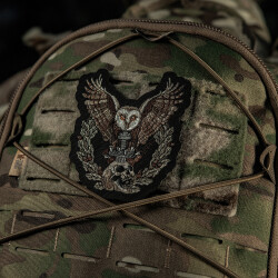 Tactical OWL Patch, fullcolor, embroided Patch, M-Tac