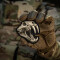 Old Tiger Skull Patch, fullcolor, 3d Rubber Patch, M-Tac
