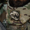 Old Tiger Skull Patch, fullcolor, 3d Rubber Patch, M-Tac