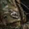Old Tiger Skull Patch, fullcolor, 3d Rubber Patch, M-Tac