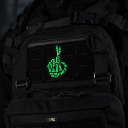 Crossed Fingers Patch, gestickter Patch, M-Tac