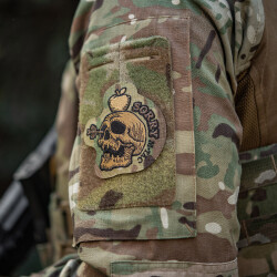 Sorry Patch, multicam-coyote, embroided Patch, M-Tac
