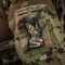 Tactical Pinup Girl Yakuza Patch, fullcolor,  3d Rubber Patch, M-Tac