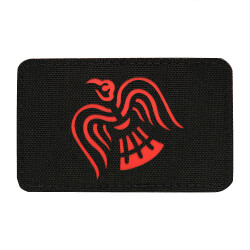 Viking Raven Lasercut Patch, black-red, Cordura Lasercut,...