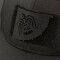 Viking Raven Lasercut Cutout Patch, black, Cordura Lasercut, M-Tac