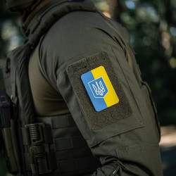 Ukraine flag robust foil Patch, M-Tac