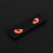 Cat Eyes Lasercut Patch, black, red-gid afterglow, Cordura Lasercut, M-Tac