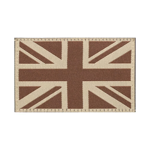 Great Britain Flag Patch, Desert