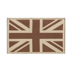 Great Britain Flag Patch, Desert
