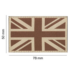 Great Britain Flag Patch, Desert