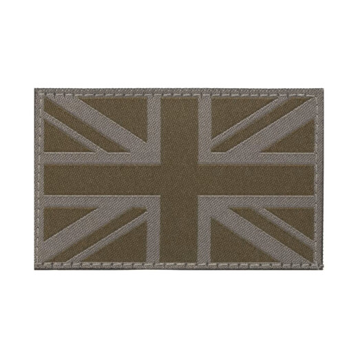 Great Britain Flag Patch, RAL7013