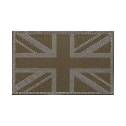 Great Britain Flag Patch, RAL7013