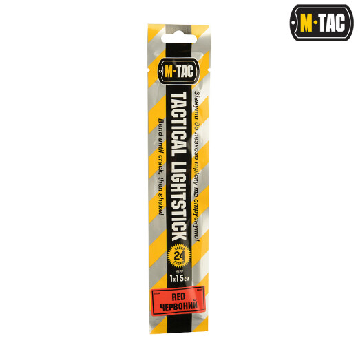 Chemlight red 15cm, M-Tac