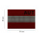 Dual IR Patch DEU - IR Nationalitätsabzeichen Österreich - IR Infrarot Patch mit AUT Schriftzug, Vollfarbe