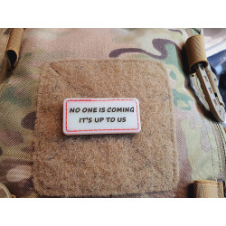 JTG  NO ONE IS COMING  Patch, gid, JTG 3D Rubber Patch